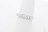 0.91cttw Lab Grown Diamond Ring 14k White Gold 1.6 Grams Size 6.75 Eb0826prxsa