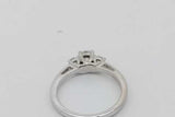 0.3cttw Lab Grown Diamond Ring In 10k White Gold 3.1 Grams Size 6 Eb1026lxzsa