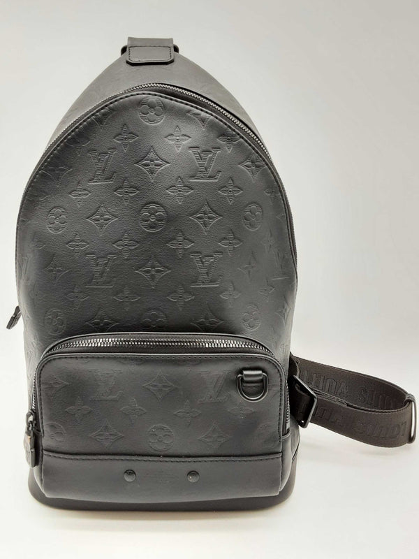 Louis Vuitton Racer Shadow Black Empriente Monogram Sling Back Do1024lxzrde