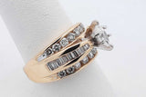1.7cttw Diamond Ring In 14k Yellow Gold 8.9 Grams Size 8 Eb0626sxzsa