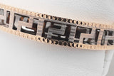 18k Yellow Gold Greek Key Bangle Bracelet 11.3 Grams Eb0626epxsa