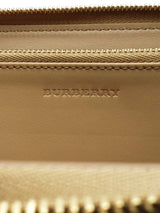 Burberry Ziggy Zip-around Wallet In Haymarket Check Coated Canvas Fw00725crdu
