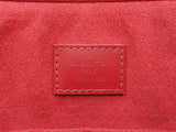 Louis Vuitton Caissa Mm Cerise Damier Ebene Coated Canvas Tote Bag Fw0625roxdu