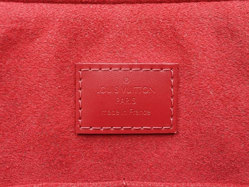Louis Vuitton Caissa Mm Cerise Damier Ebene Coated Canvas Tote Bag Fw0625roxdu