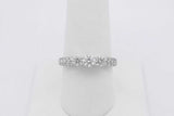 0.71cttw Diamond Ring In 10k White Gold 2.6 Grams Size 8 Eb0426wxzsa