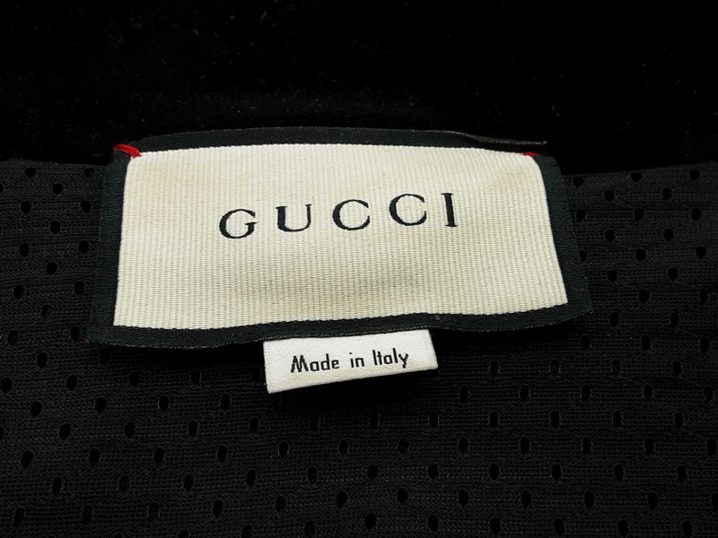 Gucci Maison De L'amour Black Velvet Zipper Sweater Size Xxl Do0425prxde