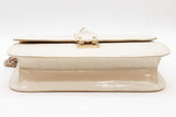 Valentino Garavani Rockstud Glam Lock Croc Embossed Leather Bag Eb0326lrxzde