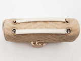 Gucci Gg Marmont 2.0 Embellished Shoulder Bag Beige Aa0426rzxsa