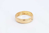 Diamond Ring In 18k Yellow Gold 4.1 Grams Size 7.5 Eb0824lixsa