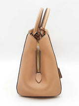 Louis Vuitton Montaigne Handbag In Beige Monogram Empreinte Leather Fw0926cexdu