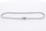4.2ctw Lab Grown Diamond Tennis Bracelet 14k White Gold 5g 7 Inch Eb0725eordu