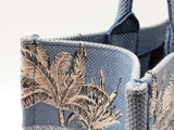 Christian Dior Dioriviera Medium Book Tote In Cotton Canvas Fw1225llxzdu