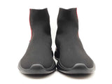Prada Sport Logo Black Sock-knit High Top Sneakers Size Us 6 Men's Fw0825rzdu