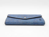 Louis Vuitton Sarah Wallet In "Blue Denim" Epi Leather Fw1026lordu