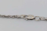 0.3cttw Diamond Nugget Pendant Necklace 14k White Gold 9.9g 24.5 In Eb0926crxsa