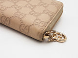 Gucci Zipper Large White Wallet Aa0826crsa