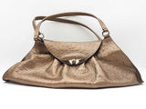 Furla Ostrich-embossed Leather Slouchy Shoulder Bag Sd0126lzxdu