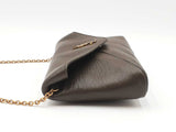 Yves Saint Laurent Cassandre Pouch Shoulder Bag In Grained Lambskin Fw0926wrxdu