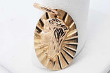 10k Yellow Gold Jesus Pendant 2.5 Grams Eb0826exsa