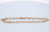 14k Yellow Gold Mariner Link Bracelet 7.1 Grams 7 Inch Eb0426pirde