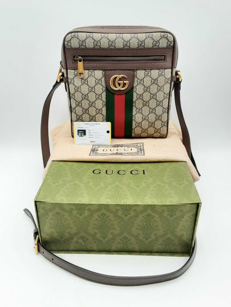 Gucci Gg Supreme Ophidia Messenger Bag Fw0124ocrsa