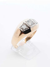 1.0 Cttw Diamond & 14k Yellow Gold Ring 9.3 Grams Size 12.5 Fw0325loxzsa