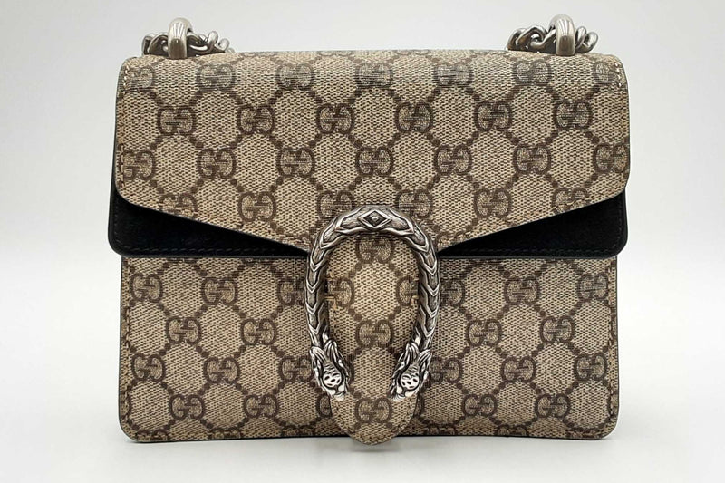 Gucci Dionysus Gg Supreme Monogram Canvas Crossbody Bag Eb1224pxzdu