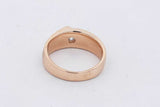0.25ctw Diamond Band Ring In 14k Yellow Gold 8.7 Grams Size 7 Eb1025wcrsa