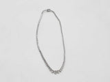 10.84 Cttw Diamond 14k White Gold 13.8 Grams Necklace 16 In Aa0625rzxzsa