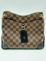 Louis Vuitton Damier Ebene Odeon Shoulder Bag Eb1224erxsa