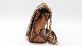 Michael Kors Selma Python Embossed Studded Shoulder Bag Sd1225wrdu