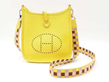 Hermès Evelyne Amazone 16 Quadrille In Limoncello Clémence Leather Fw0826llxzdu