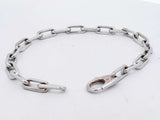18k White Gold 21 Grams Link Bracelet 8 In Aa0726lprzsa