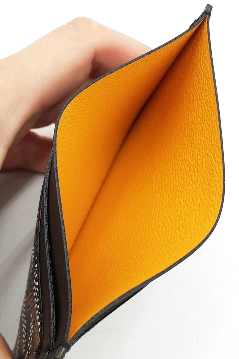 Goyard Saint Sulpice Goyardine Canvas Card Holder Wallet Fw1025oxzdu