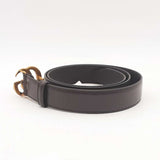 Gucci Gg Marmont Brown Leather Belt Sd0725ozxsa