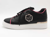 Philip Plein Hexagon Low Black Size 40 Aa0626lzxsa