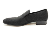 Alexander Mcqueen Black Glitter Loafers Size 40 Eb0526oxzde