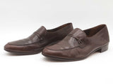 Salvatore Ferragamo Men's Leather Loafers Size 10.5 Ee Sd0426rzde