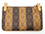 Louis Vuitton X Virgil Abloh X Nigo Lv2 Reverse Monogram Slim Clutch Do1125lcrde