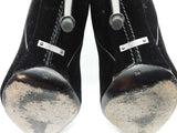 Tom Ford Black Velvet Knee High Boots Size Eu 36 Do0525wxzde