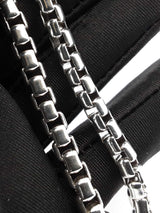 David Yurman Box Chain Bracelet In Sterling Silver 23.6 Grams 8 Inch Fw0526lordu
