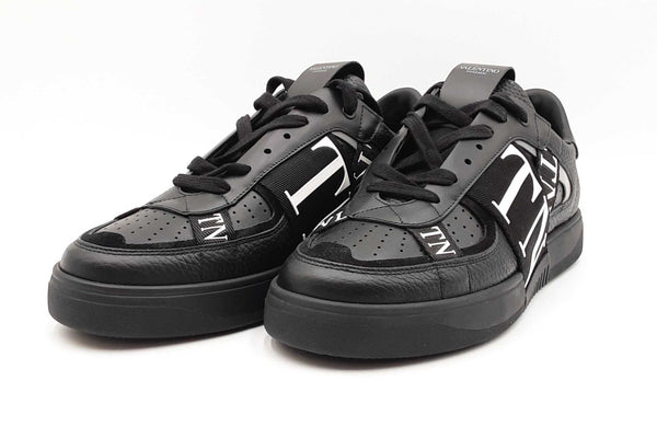 Valentino Garavani Vl7n Black Low Top Sneakers Size 42 Sd0825crdu