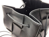 Bottega Veneta Cassette Bucket Bag In Black Maxi-intrecciato Lambskin Leather Fw0726izxdu