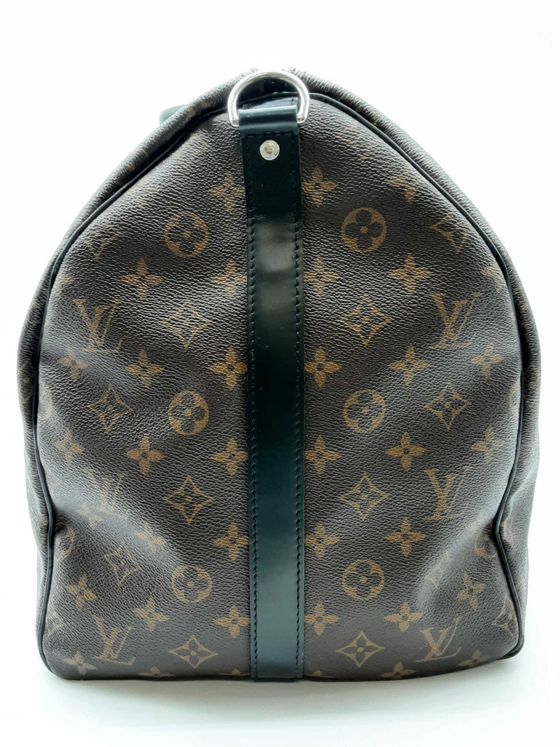 Louis Vuitton 55 Keepall Bandouliere Brown Monogram Duffle Bag Do1224lxzxde