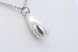 Tiffany & Co. Elsa Peretti Sterling Tear Drop Pendant Necklace 3.3g Eb0926lorde