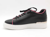 Philip Plein Hexagon Low Black Size 40 Aa0626lzxsa
