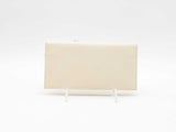 Salvatore Ferragamo Gancini Flap Wallet White Aa0425crsa