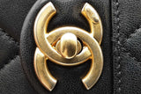 Chanel Quilted Black Leather Chic Pearls Flap Crossbody Bag Eb0926lcxzsa