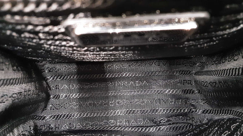 Prada Nylon Black Shoulder Bag Sd0825rzxsa