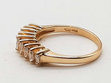 0.27 Cttw Natural Diamonds 14k Yellow Gold 2.7g Ring Size 6.5 Do0326lrxde